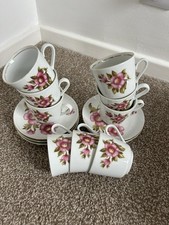 Antique Cup And Saucers