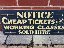 Vintage Rail Sign Railway