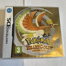 Pokémon HeartGold Version Nintendo DS Game Original Genuine PAL In Case Manuals