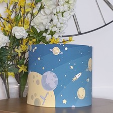 Space Moon and Stars Ceiling