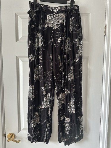 Fat face floral print wide - fat, leg