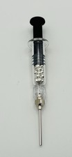  Silver Shot in glass syringe (5 grams) Werewolf prevention, doctor nurse gift