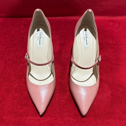 Bennett pink leather - pink,