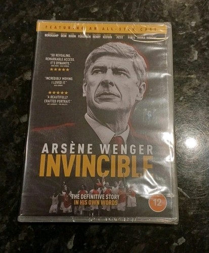 Arsene wenger invincible dvd - arsene,