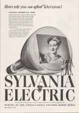 Sylvania electric 1946 vintage - sylvania,