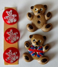 TEDDY BEAR BUTTONS COLLECTION