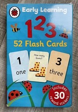 Early Learning 123 52 Flash Cards Age 3+