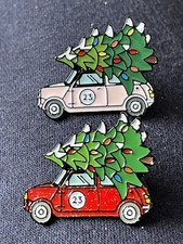 Mini Cooper Badges Brooches