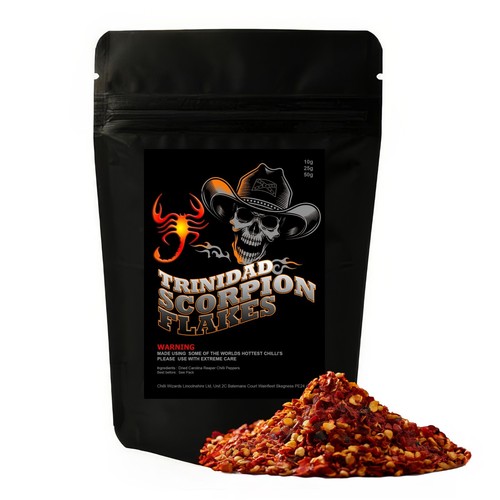 Scorpion chilli crushed - scorpion, dried