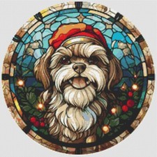 Shih Tzu Christmas Puppy Dog