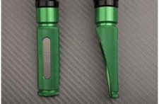 Green-Titanium Pair of Front Foot Rests 9cm DUCATI MONSTER 1200 M1200 2014-2017