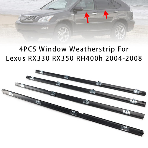 4pcs new window weatherstrip - window,