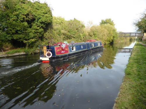Photo 12x8 narrow boat - a,