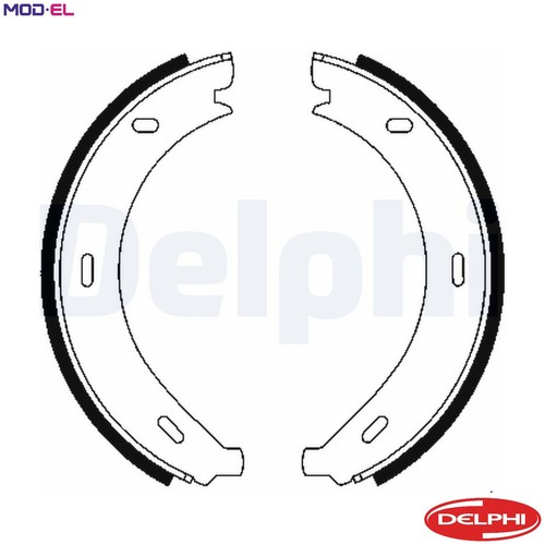 Brake shoe set parking - brake,