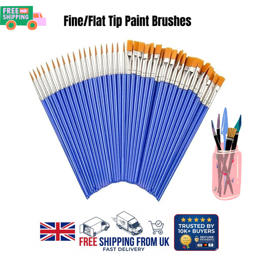 50pcs fine flat tip paint - 50pcs,