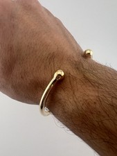 Mens solid 9ct - gold, bracelet