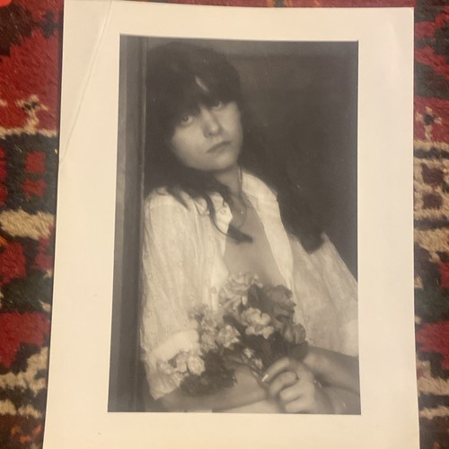 Vintage 1980s female model - b&w,