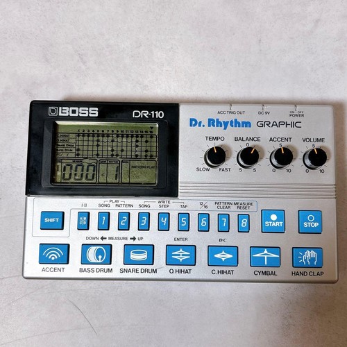 Boss 110 rhythm - dr., graphic