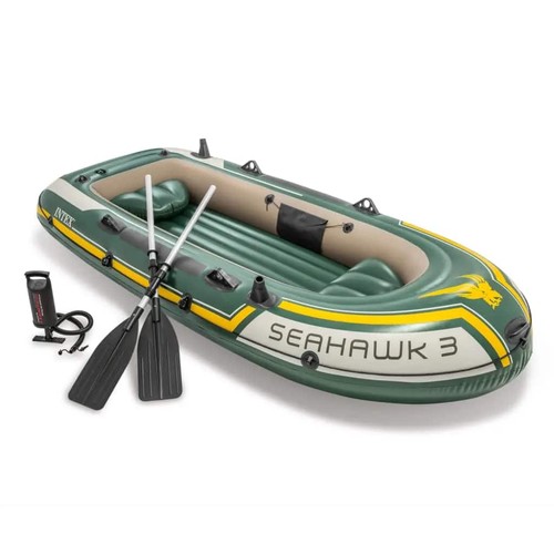 Intex inflatable boat set - intex,