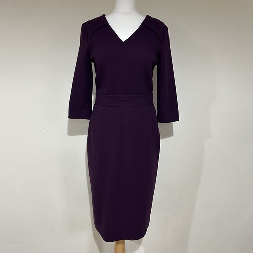 Goat dress dark - purple, v
