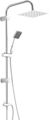 Large shower kit twin head - large,