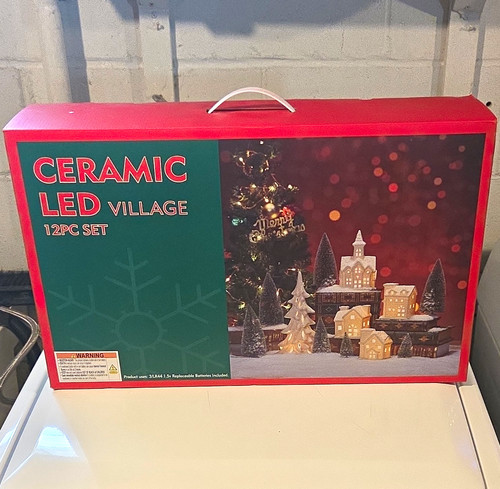 Ceramic led christmas - ceramic,