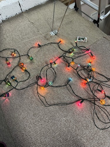 Vintage christmas lights - vintage,