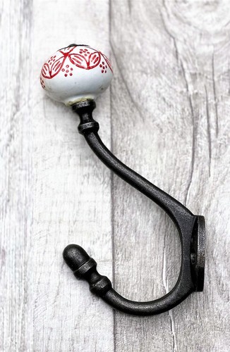 Antique shower hook round - antique,