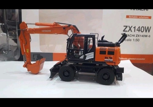 Hitachi zx140w diecast - hitachi, zx140w-6