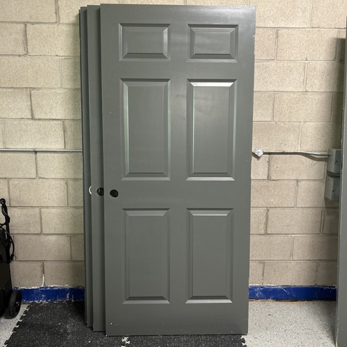 Panel solid core wood door - solid,