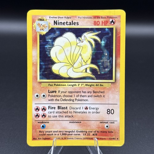 Ninetales holo 102 - ninetales,