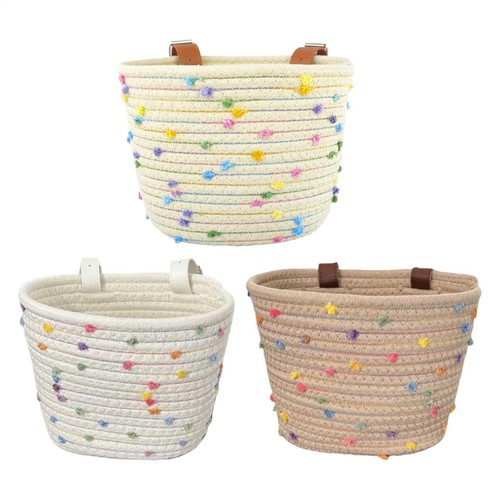 Bike basket hand woven - basket,