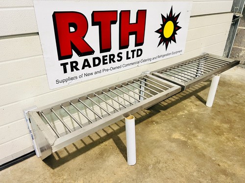 Stainless steel wall shelf - wall,