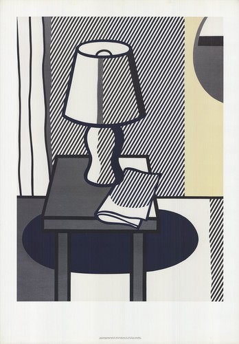 Roy lichtenstein the lamp - the,