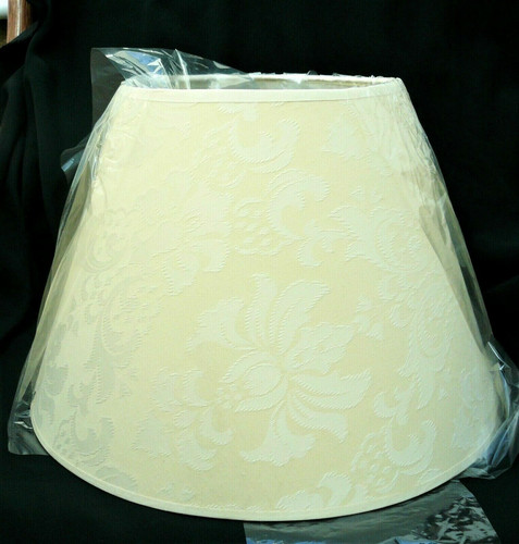 New fabric covered lampshade - new,