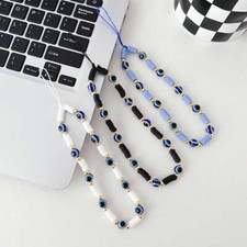 Evil Eye Phone Charm Beaded