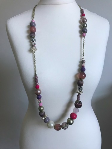 Primark purple pink bauble - purple,