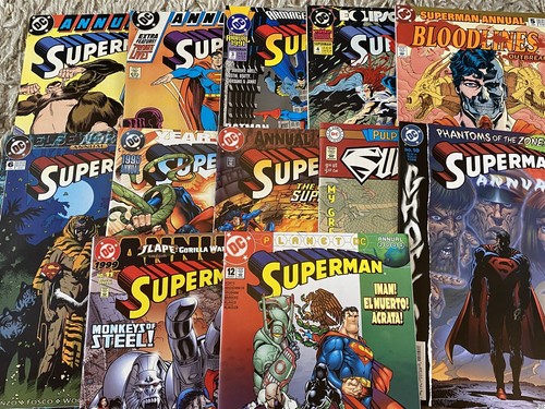 Superman annuals 12 - annuals, #1-12