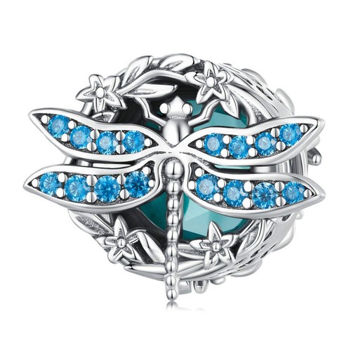 Solid sterling silver - silver, round