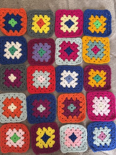 Handmade crochet granny - handmade,