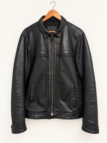 Allsaints luck leather jacket - luck,