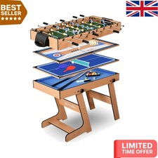 Multicolored 5-in-1 Game Table