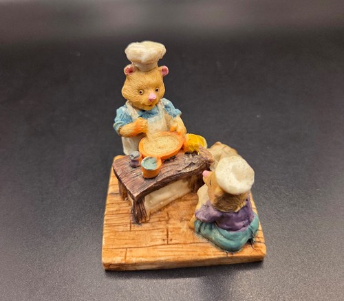 Vintage miniature teddy bear - vintage,