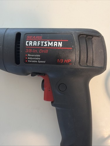 Craftsman inch drill 3 - 3/8,