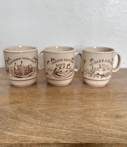Vintage 1970s kilncraft mugs - vintage,