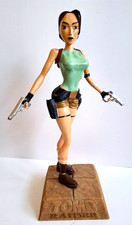 Eidos Core TOMB RAIDER Lara Croft Figure Statue ca 1998 Glued w Sideshow RARE!
