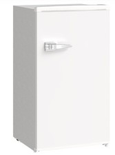 HOMCOM Under Counter Fridge, 85L Small Retro Refrigerator with Chiller Box,...