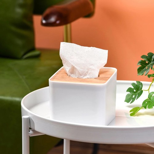Wooden desktop tissue boxes - desktop,