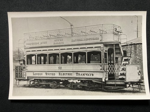 London united electric tram - united,