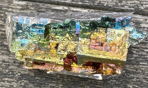 Bismuth iridescent hopper - bismuth,